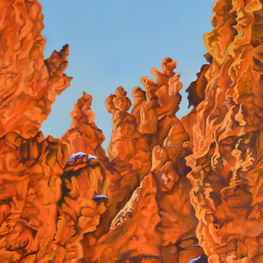 Among The Hoodoos • 12x24 • Oil - Available for Purchase