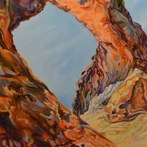 Partition Arch - Oil on panel - 18 x 24 - Available for Purchase